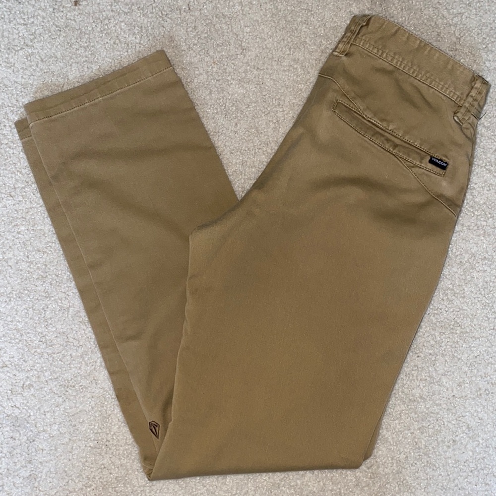 Volcom Slim Fit Khaki Pants
